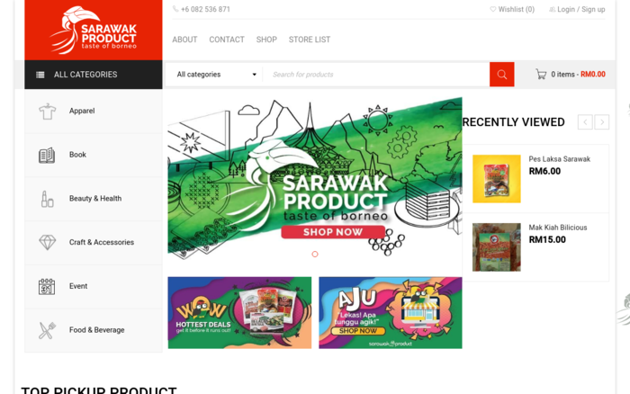 Sarawak Product | Taste Of Borneo